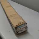 Single Curtain Rods for Windows 144 to 164 Inch(12-13.6ft), 1 Inch Diameter Adjustable Heavy Duty Drapery Rods, with Modern Square Aluminum Alloy Finials, Warm Gold