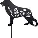 German Shepherd Garden Stake - Handcrafted Outdoor Decor for Dog Lovers, Durable Yard Art Statue