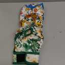 Langsprit Washable Female Dog Diapers (3 Pack) - No Leak Reusable Diapers for Doggy Female in Period - Highly Absorbent Dog Heat Panties with Adjustable Snaps (Floral, Medium)