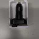 JOYROOM Bluetooth 5.3 Car Adapter FM Transmitter 48W Bluetooth Cigarette Lighter Adapter [PD30W&QC18W] Fast Charging Dual Mics HiFi Bass LED Display Wireless Radio Hands-Free Calling Support USB Drive (Black)