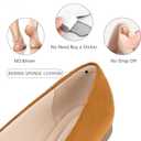 MUSSHOE Pointed Toe Women FlatsSlip-on Loafers ShoesComfortable Dressy Casual Business Office Ballet Flats for Working Women Aged 25-45 All Seasons (Brown)