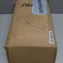 Queen Air Mattress Full with Built-in Pump,16'' Blow up Mattress with Soft Flocked Top Luxury Inflatable Mattress 3 Minute Fast Inflation/Automatic deflation for Camping ＆ Home and Guest