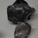 JefDiee Inflatable Foot Rest Pillow, Kids Airplane Bed, Adjustable 3 Layers Height Leg Rest Pillow, Airplane Travel Essentials Great for Office, Home, Trains, Cars (Grey)