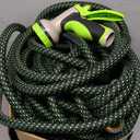 Relxitl Garden Hose, Flexible Water Hose, Ultra Lightweight Non-Expanding hose with 10 Function Sprayer, Leak proof, Pressure Resistant for Yard, Outdoor (Green, 50FT*2) (100FT)