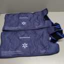 2 Pack XXL Knee Ice Pack Wrap Around Entire Knee After Surgery, Reusable Large Gel Ice Pack for Pain Relief, Swelling, Surgery, Sports Injuries