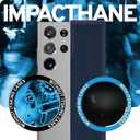 ITSKINS Ballistic R // Nylon Protective Phone Case for Samsung Galaxy S23 Ultra, Lightweight, Non-Slip Heavy Duty Shockproof Cover Military Phone Case - Dark Blue