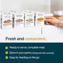 JustFoodForDogs Pantry Fresh Wet Dog Food, Complete Meal or Dog Food Topper, Chicken & White Rice Human Grade Dog Food Recipe - 12.5 oz (Pack of 12)