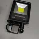 Floodoor 30W LED Motion Sensor Light Outdoor Safety Waterproof 12-24V AC/DC IP66 Super Bright Floodlight, 6000K, Daylight White, 150W Bulb Equivalent, 2700LM, PIR Intelligent Sensor Light (No Plug)