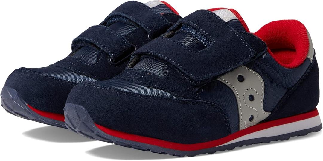 Saucony (4 Little Kid, Navy/Grey/Red)