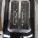Cuisinart CPT-122BK 2-Slice Compact Plastic Toaster, Slots for Bagels & Bread, 7 Shade Settings, Cancel/Defrost/Reheat Functions, Removable Crumb Tray, Small Kitchen Appliance for Home & Office, Black