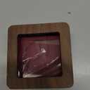 LIFKOME Solid Wood Ring Box Small Decorative Jewelry Holder for Wedding Ceremony Proposal Compact Lightweight Portable Design with Capacity for Rings Earrings