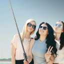 71" Phone Tripod & Selfie Stick, All in One Extendable Cell Phone Tripod with Wireless Remote, Tripods Stand for iPhone & Travel Selfie Stick 360 Rotation Compatible with iPhone Android, Camera