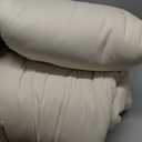 BEDELITE Boho King Size Comforter Set - Beige Tufted Striped Bed Set 3 Pieces, Soft Vintage Farmhouse Comforter for All Seasons, Boho Home Decor, Fluffy Jacquard Bedding with Pillow Sham