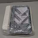 SpaceAid Baby Bottle Drying Rack with 20 Hooks, Space Saving Kitchen Bottles Rack Dryer, Vertical Baby Bottle Holder Organizer for Countertop Storage Accessories (White and Gray)