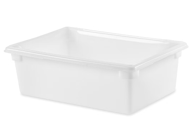 Plastic Storege Box 22 inch x 16 inch, White