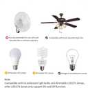 Ceiling Fan Remote Control Kit Replacement for Harbor Breeze Hunter Allen+Roth Kichler - FAN-35T KUJCE9603 L3HFAN35T1