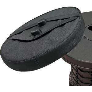 Seat Cushion for Telescopic Stools Collapsible Chair Pads Fit Standard 9.85IN Round Retractable Folding Stools (Cushion Only)