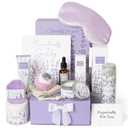Mothers Day Gifts for Mom, Lavender Spa Gifts Set, 11 Pcs Bath Gift Set for Women, Relaxing Spa Gifts, Bath Spa Gift Basket for Women, Home Spa Products, Birthday Gifts for Women