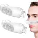 2 Pack Nasal Cushions for AirFit N30i for AirTouch N30i with Upgraded Noise-Reducing Mesh, Comfortable and Unobtrusive Design Replacement CPAP Supplies NO Irritation & Soreness - Small Wide