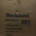 Rockland Melbourne Hardside Expandable Spinner Wheel Luggage, Blue, Checked Large 28"