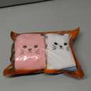 5 Pairs Cute Cat Face Socks for Women