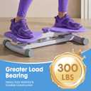 DUMOS Waist Twister Machine Exercise, Ab Twister Board, 300 lbs Capacity, Noiseless Fitness Tool for Core & Belly Fat Workout, Anti-Slip Home Gym Equipment