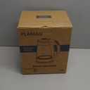 1500W Electric Kettle with Temperature Control - 6-Temp Presets for Tea/Coffee, Double Wall Cool-Touch, 4H Keep Warm, 1.7L Borosilicate Glass & BPA-Free, Fast Boil for Home/Office