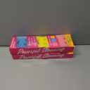 2 x 3-Pack Toast-Shaped Kitchen Dish Scrub Sponges, Temperature Controlled Colorful Non-Scratch Dual-Sided Cleaning Pads, Multipurpose Premium Cleaning Sponges for Kitchen, Bathroom & Household Use