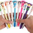 Bestgrew 10pcs Doctor and Nurse Polymer Caly Ball Point Pens Cute Novelty Lovely Cartoon for Writing Stationery School Office Supplies