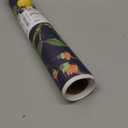 VEELIKE 17.7''x118'' Navy Blue Lemon Tree Peel and Stick Wallpaper Modern Hummingbirds Floral Wallpaper Removable Self Adhesive Blue Contact Paper for Bedroom Bathroom Walls Furniture