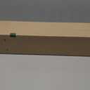 LUTE Reeded Glass Window Film, Privacy Frosted Glass Film, 3D Decorative Decals Removable Sun Blocking Anti UV Door Window Cover, No Glue Static Cling Vinyl for Bathroom Home Office, 23.6" x 78.5"