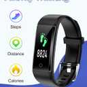 GRV Fitness Tracker Non Bluetooth Fitness Watch No App No Phone Required Waterproof Pedometer Watch with Steps Calories Counter Sleep Tracker for Men Women Parents