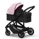 newyoo Infant Strollers with Bassinet Mode, Nestro 516M, Convertible/Reversible Seat & Cup Holder, Coches para Bebes, 2 in 1 Rear-Facing Pram from Newborn to Toddler, Pink