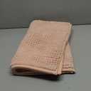Laura Ashley Butter Chenille Bath Mat, 17 in. x 24 in, Blush