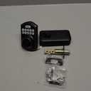 TEEHO TE001 Keyless Entry Door Lock with Keypad - Smart Deadbolt Lock for Front Door with 2 Keys - Auto Lock - Easy Installation - Oil-Rubbed Bronze