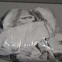 Gray White Duvet Cover Set, Vintage Country Abstract Gradient Mottled Soft Duvet Cover California King Bedding Set 4 Pieces, 1 Quiltcover and 2 Pillowcases with Zipper, 1 Bed Sheet for All Seasons