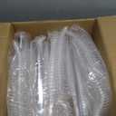 SUREHOME Plastic Champagne Flutes 200 Pack Champagne Glasses Disposable Mimosa Glasses 5 Oz Crystal Clear Plastic Flutes for Party Drinking Cocktail Cups Acrylic Wedding Toasting Glasses Flutes Bulk