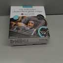 JJ Cole Baby Car Seat Cover, Blanket-Style Baby Stroller & Baby Carrier Cover, Heather Gray (One Size (Pack of 1))