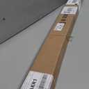 Pangda 2 Pcs 48 L Fixed Vinyl Sill Cap 1-5/32 Inches High Exterior Door Threshold Seal Replacement for Residential Door Trim-to-fit Fixed Vinyl Sill for Residential Entry Waterproof(Dark Brown)
