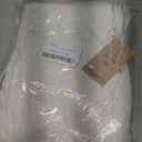 utcoco Women's 2026 Summer Tie Shoulder Denim Mini Dress Sleeveless Side Slit Bodycon Short Jean Dress (White) XS