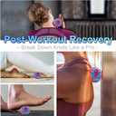 Deep Tissue Massage Ball for Exercise & Recovery - SGS Certification - Targets Back, Shoulder, Legs&Feet - Relieves Muscle Knots, Joint Pain&Tightness, Pressure Point Therapy- Myofascial Release Ball