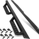 DNA MOTORING 2.75" Running Boards Compatible with 09-18 Ram 1500 Crew Cab, Square Board/Lowered Cleat Side Steps, STEPB-ZTL-8313