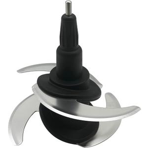 Blender 4 Blade Replacement for Ninja 64-oz 72-oz Food Processor Bowl Chopping Blade 319KKU770 Fits Ninja 8-Cup 9-Cup Pitcher CT682SP BL681A BL682 BL770 BL770AMZ BL772 BL910 BN600 BN601 BN800 BN801
