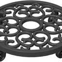Panacea 12" Scroll Plant Caddy