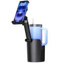 Vitog 2-in-1 Phone Holders for Your Car, Universal Cup Holder Phone Holder with 360° Rotation & Long Arm Mount, Car Phone Holder Compatible with iPhone, Samsung, All 4.0-14.0" Phones & Tablets