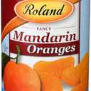 3 x Roland Foods Fancy Whole Mandarin Orange Segments in Water, 14 Ounce Can, Pack of 1