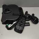 2026 New-Universal Stroller Board with Detachable Seat, 2in1 Sit and Stand Stroller Connectors for Most Strollers, Holds Children Up to 55 LBs Stroller Standing Board(Black)