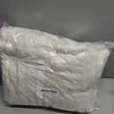 BEDELITE Fleece Throw Blanket for Couch - 300GSM Soft & Warm Fluffy Cream White Blanket, Decorative and Giftable Striped Blankets for Women, Men, 50"x60"