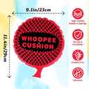 Whoopee Cushion, 9" Whoopie Cushion Fart Toy, Self Inflating Woopie Cushion for Kids Adult Teens, Make Great Big Mega Woopy Fart Sounds, Funny Fart Game, Prank Gag White Elephant Gifts (Blue)