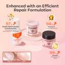 Modelones Dip Powder Nail Kit Starter Set, 4 Colors 19pcs Dip Powder Liquid Set White Nail Nude Pink Dipping Powder Set with Top & Base Coat/Activator/Powder Brush/Recycling Tray for Nails Manicure